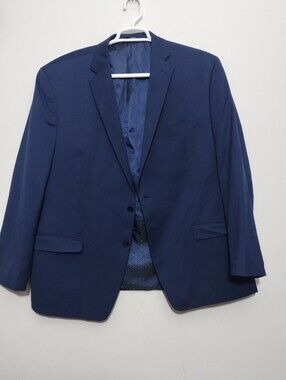 Collection by Michael Strahan Wool Blend Men's 48R Suit Blazer Jacket